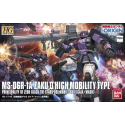 HG Zaku II Black Tri-Star High Mobility Type