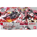 HG UC RX-0 Unicorn Gundam (Destroy Mode) Titanium Finish Ver (100)