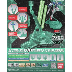 Action Base 1 - Sparkle Clear Green