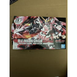 HG UC RX-0 Unicorn Gundam (Destroy Mode) (100) *BOX DAMAGE*