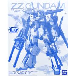 MG MSZ-010 ZZ Gundam Ver. Ka (Clear Color)