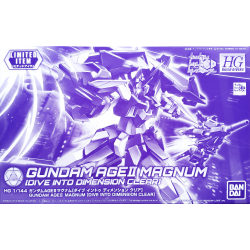 HG BD Gundam AGE II Magnum (Dive Into Dimension Clear)